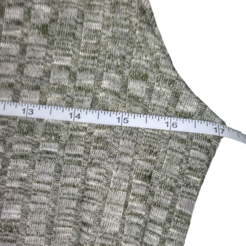 NWT Lularoe Joy Long Line Vest Gray Sz: S - Picture 5 of 8